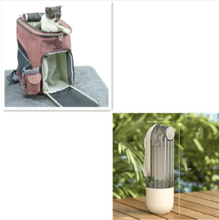 GoDrools 2-in-1 Travel Hydration Bottle