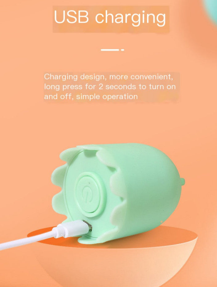 Smart Electric Cat Teaser Toy with Rotating Tail