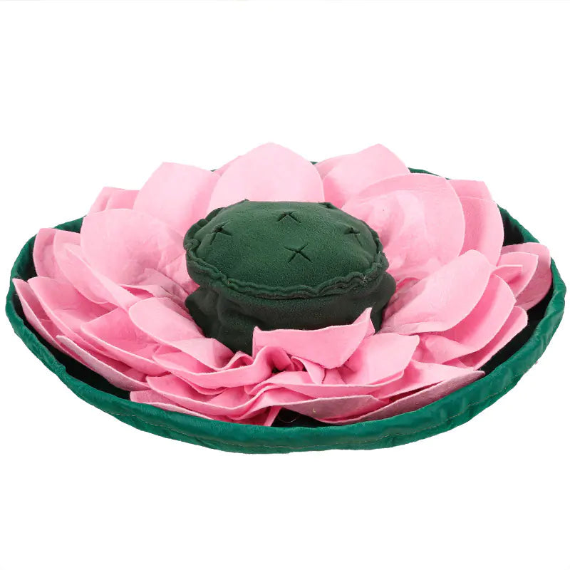 Pet Lotus Sniffing Mat for Slow Feeding Training Toy