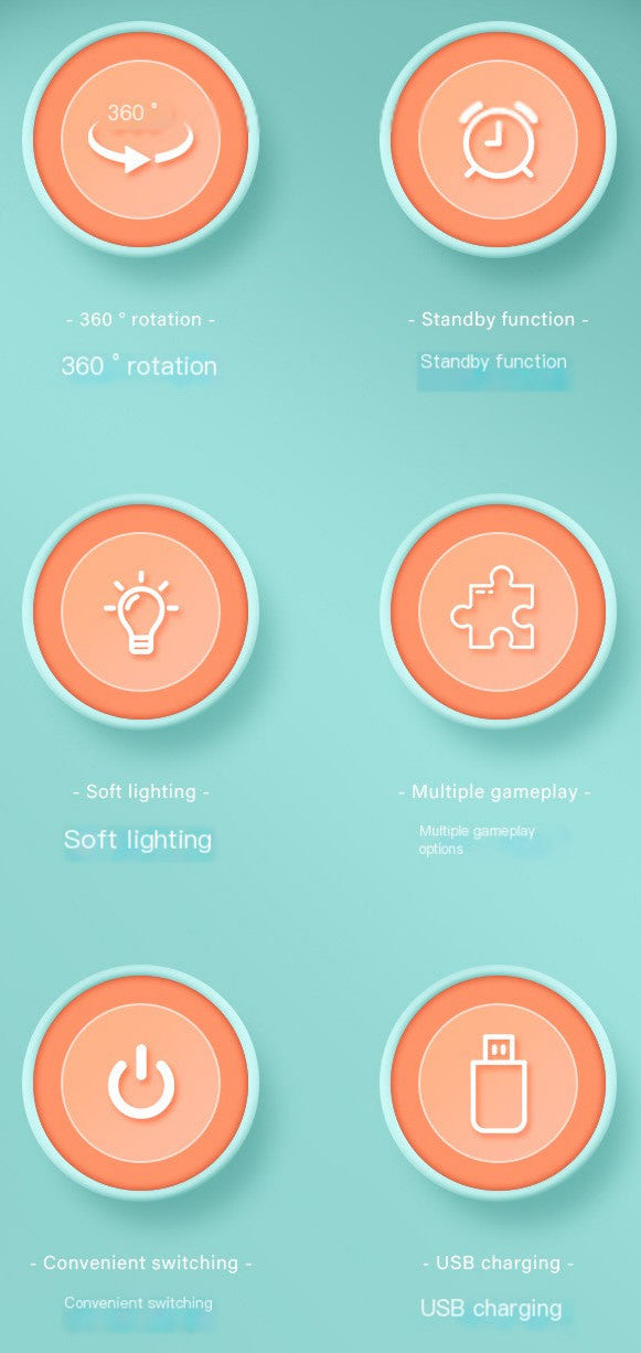Smart Electric Cat Teaser Toy with Rotating Tail