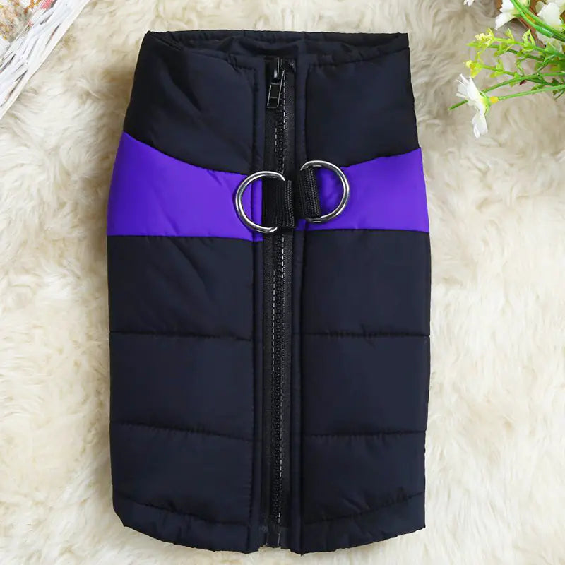 Pet Ski Suit for Dogs - Cotton Coat Vest for Winter