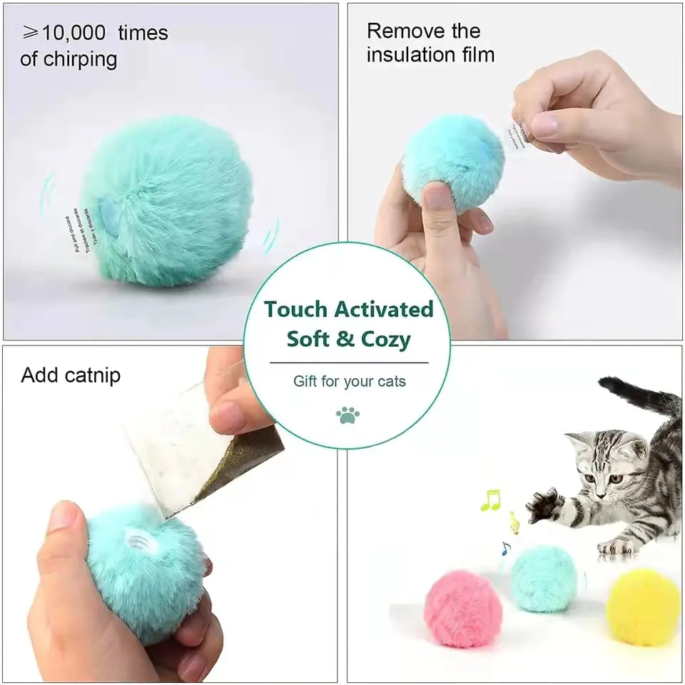 Pet Peppermint Sound Relaxing Toy Ball!