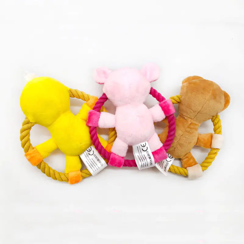Drools&Tools Cotton Rope Dog Throw Toys
