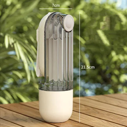GoDrools 2-in-1 Travel Hydration Bottle