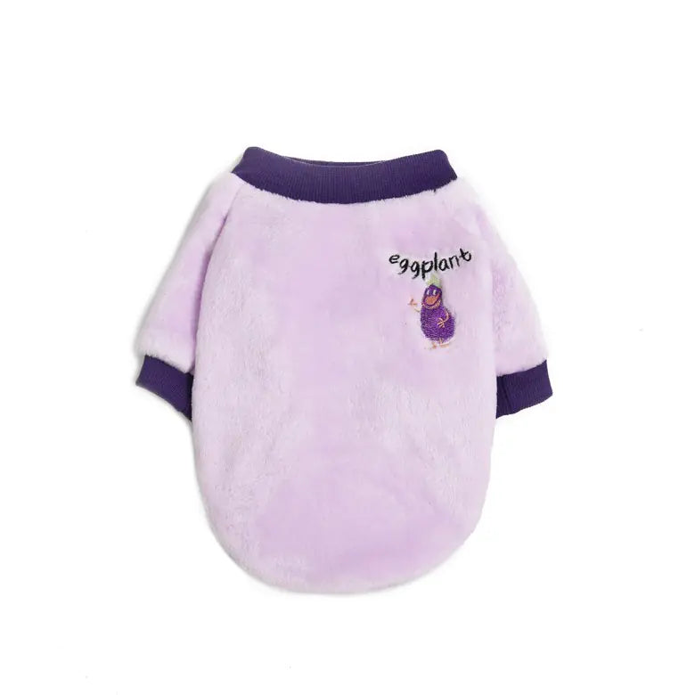 Fruit Fleece Dog Hoodie