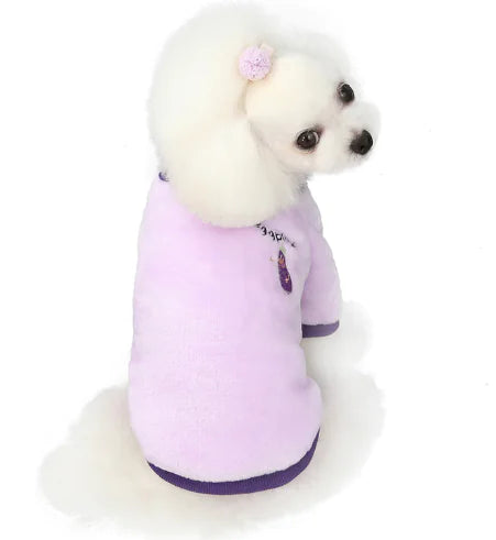 Fruit Fleece Dog Hoodie