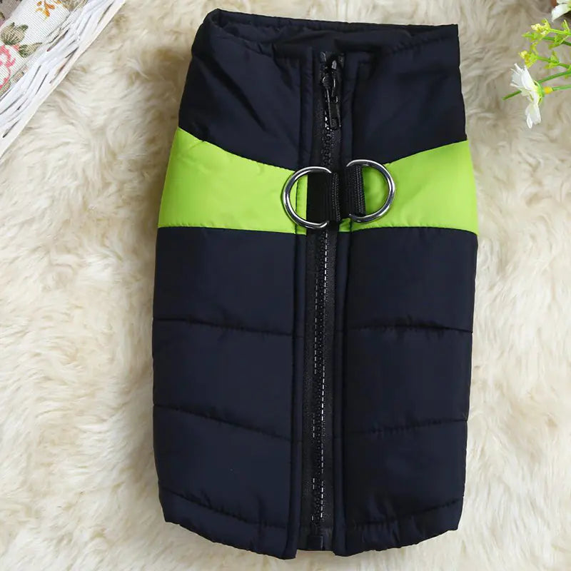 Pet Ski Suit for Dogs - Cotton Coat Vest for Winter