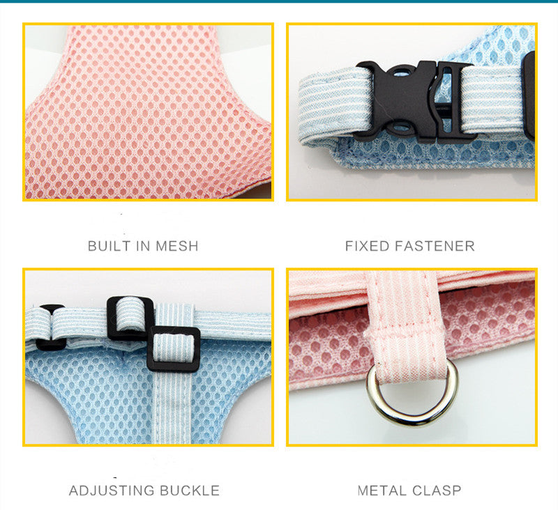 Drools&Tools Japanese Style Cat Harness and Leash Set