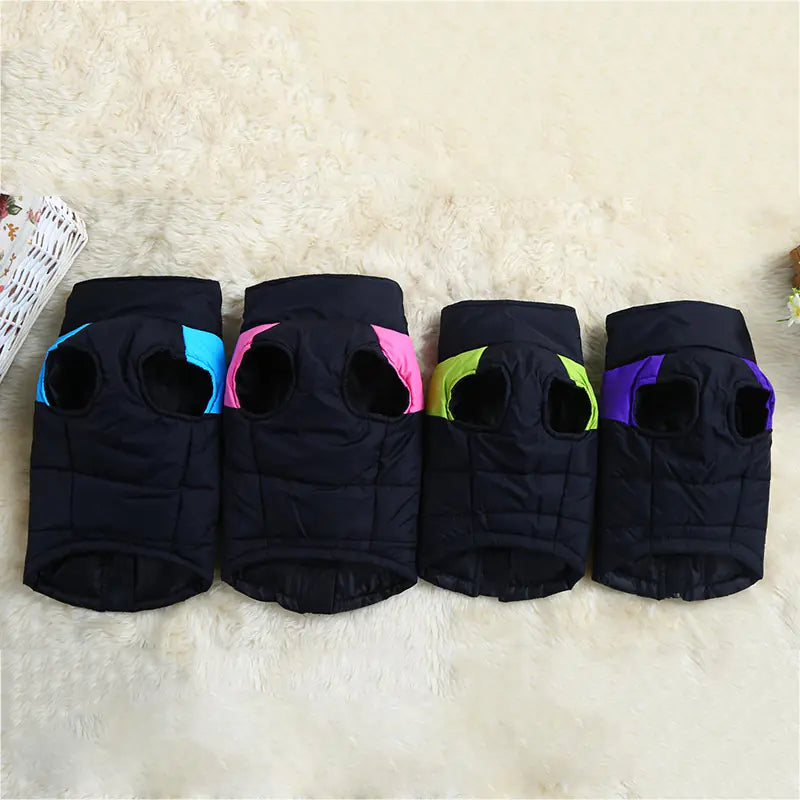 Pet Ski Suit for Dogs - Cotton Coat Vest for Winter
