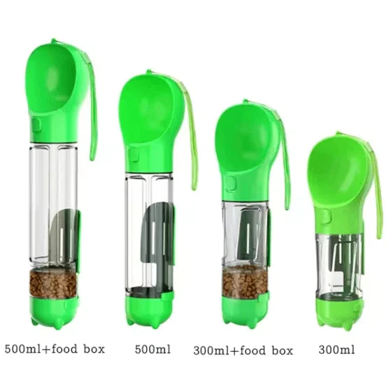 3-in-1 Portable Water & Food Bottle for Dogs