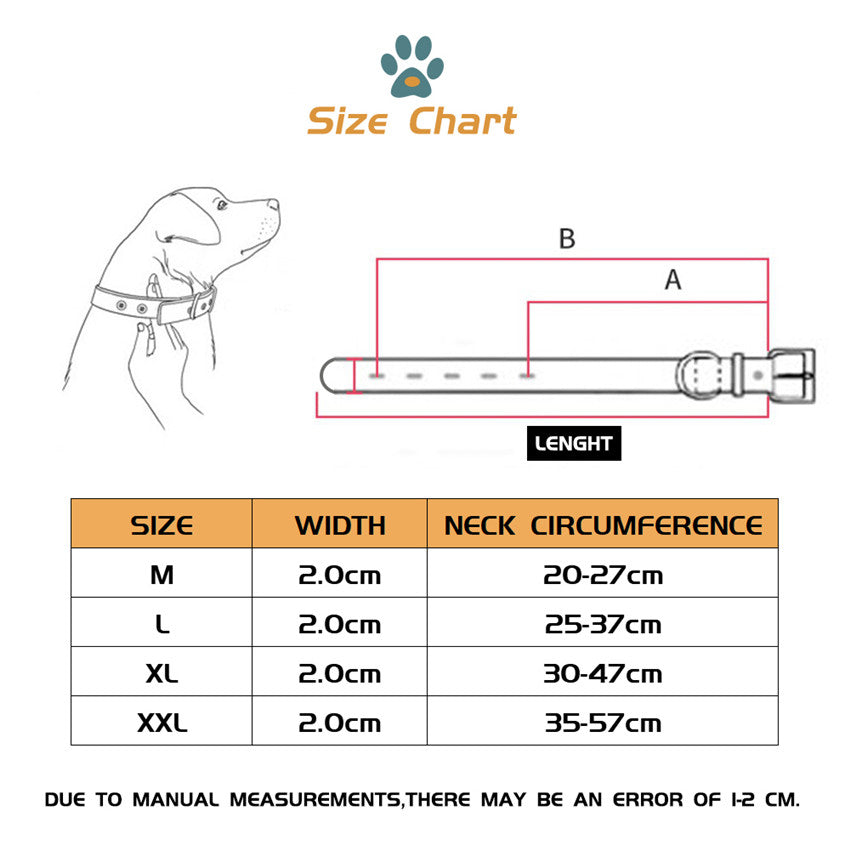 Leopard Luxe Dog Collar Traction Ro
