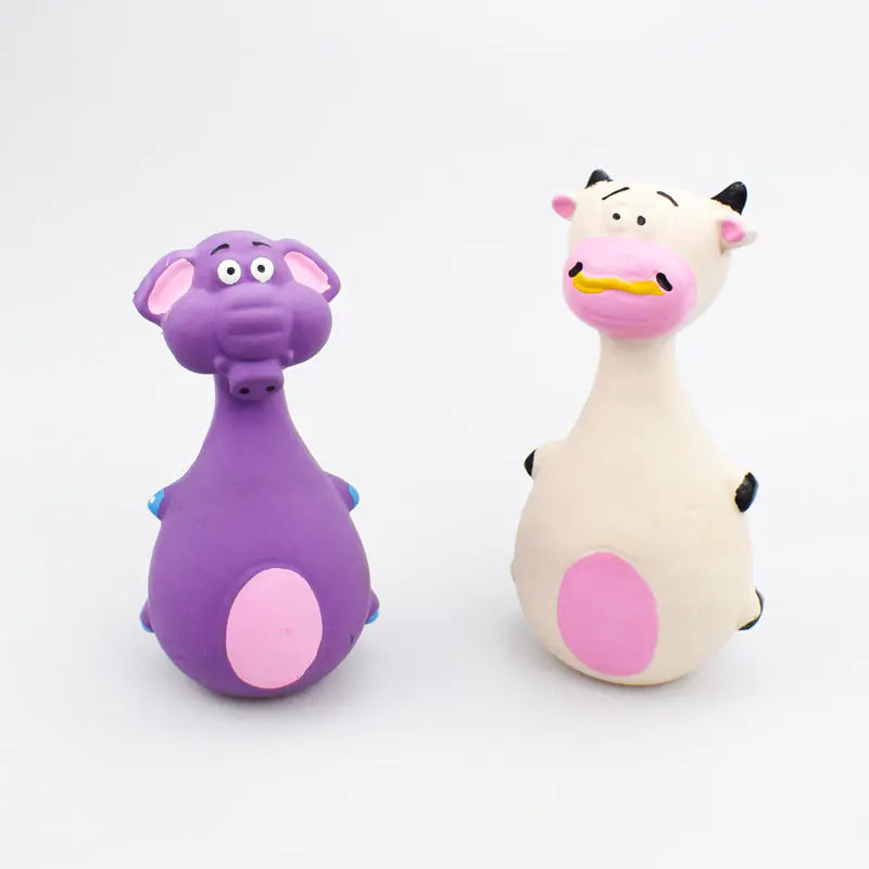 Drools&Tools Cute Cartoon Dog Voice Latex Toy