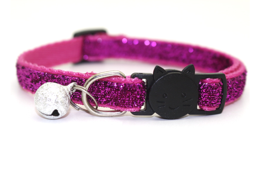 Adjustable Colorful Cat Collar with Bell – Style, Comfort & Safety Combined