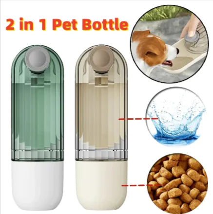 GoDrools 2-in-1 Travel Hydration Bottle