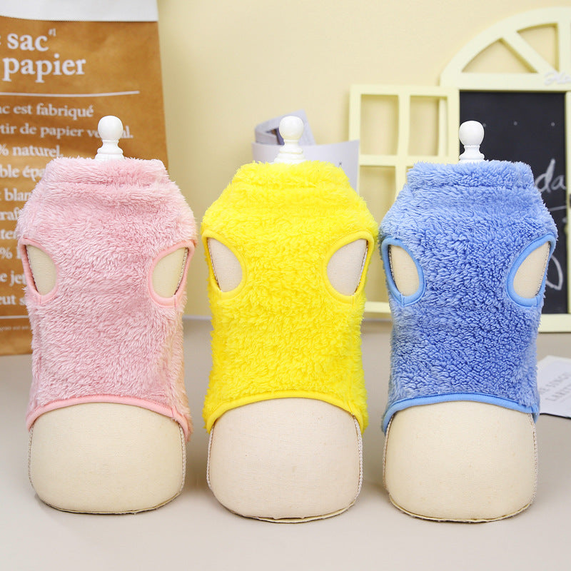 Fleece-Lined Winter Wear for Cats