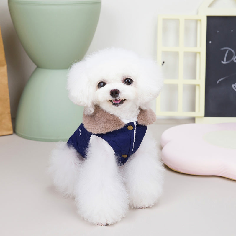 SnugTail™ Cotton Coat Vest for Small Dogs (Autumn/Winter)