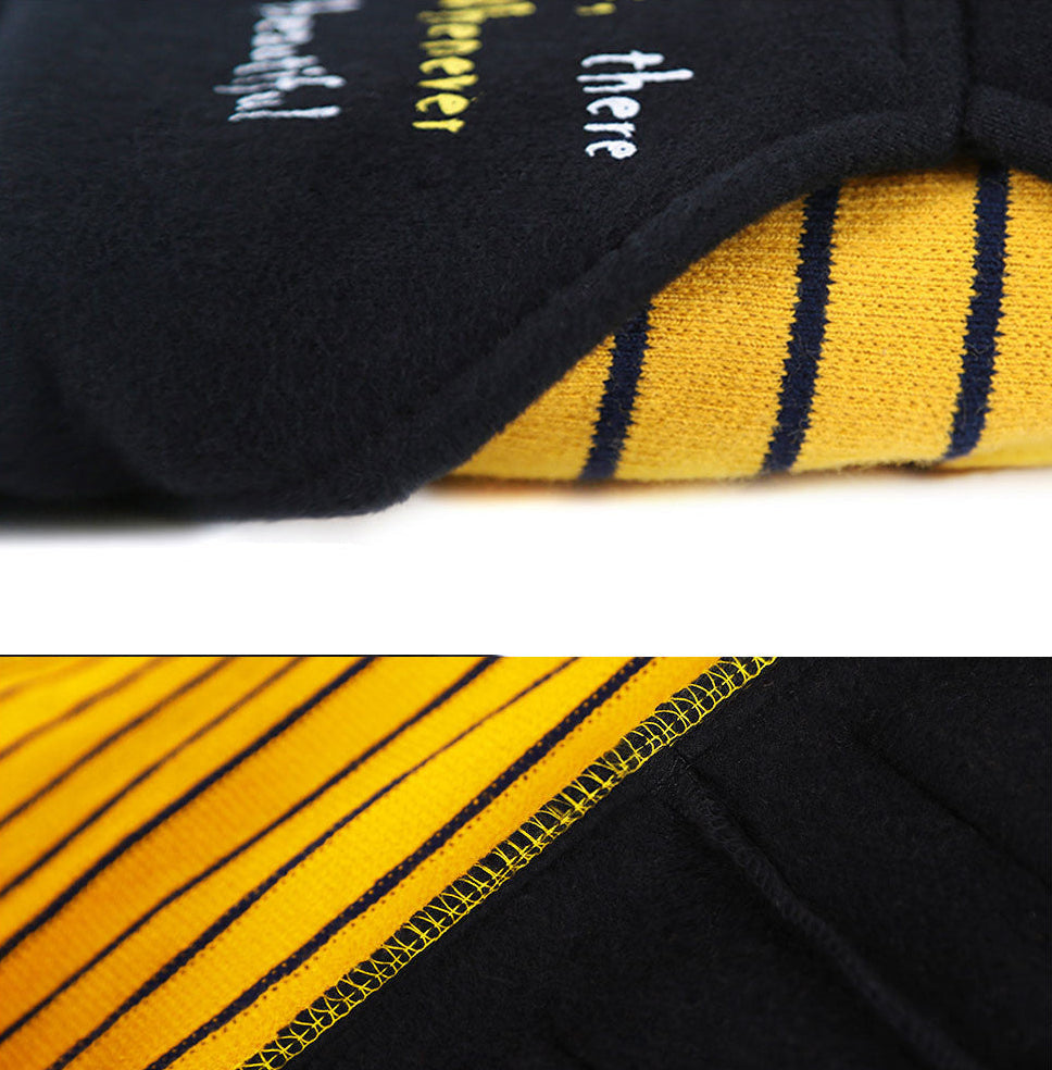 Striped Knit Winter Outfits for Kittens & Cats