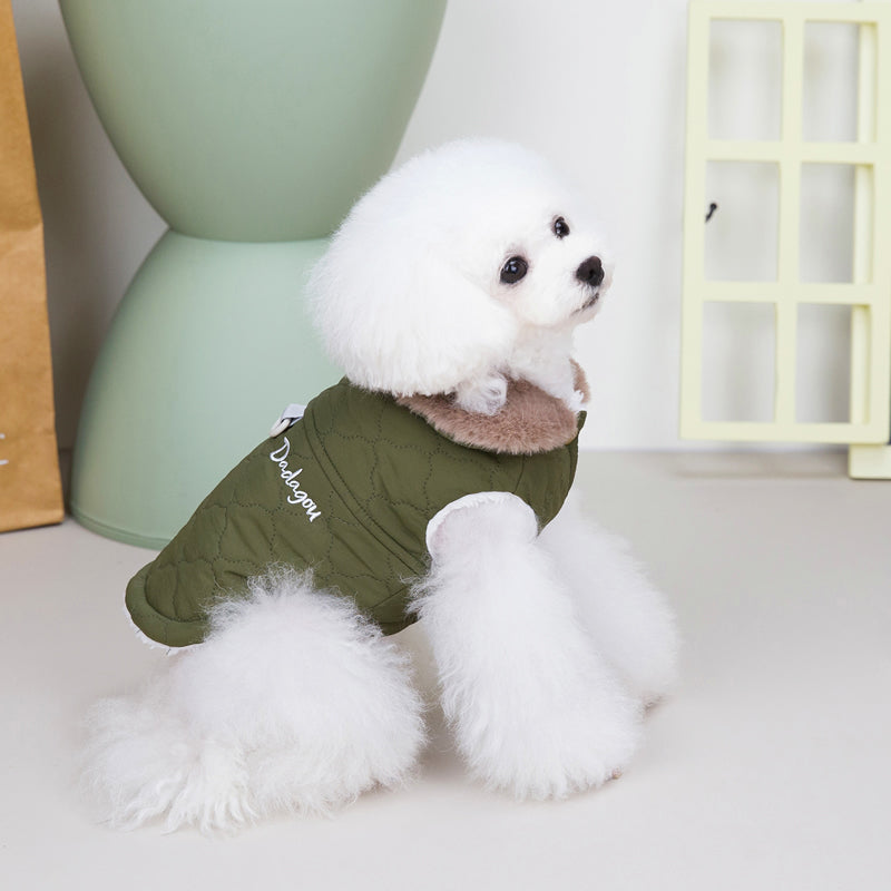 SnugTail™ Cotton Coat Vest for Small Dogs (Autumn/Winter)