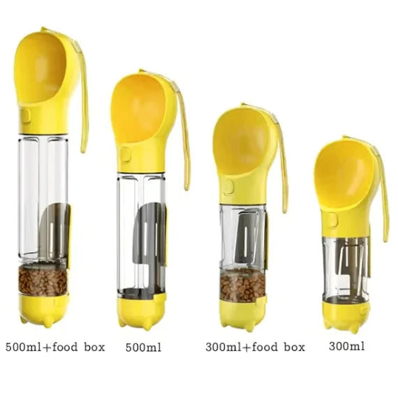 3-in-1 Portable Water & Food Bottle for Dogs