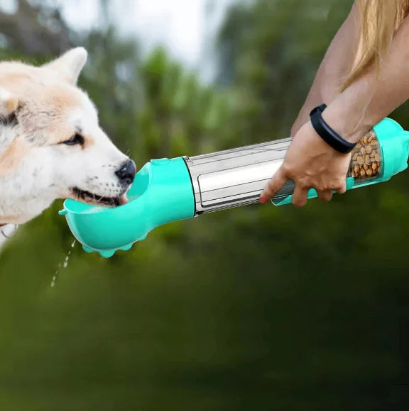 3-in-1 Portable Water & Food Bottle for Dogs