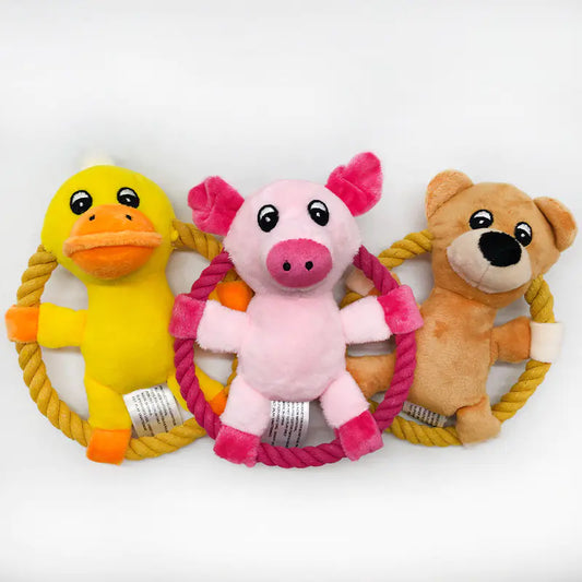 Drools&Tools Cotton Rope Dog Throw Toys