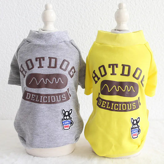 Hotdog Deluxe Dog Hoodie