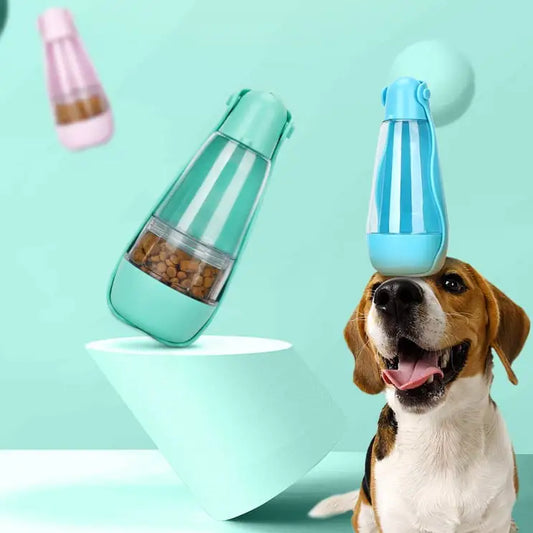 PawSip™ Portable Multifunctional Pet Water & Food Bottle